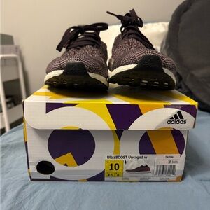 Adidas UltraBOOST Uncaged Maroon and White Sneakers